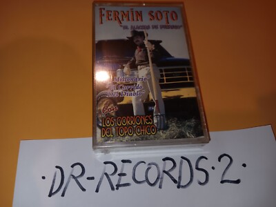 Fermin Soto El Alacran De Durango Cassette Sellado Corridos Norteno Dr Records
