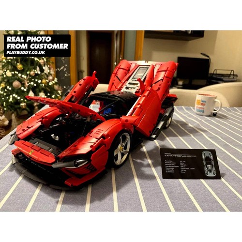 Ferrari Daytona SP3 Technic Building Blocks 3778PCS (42143) ABS Bricks Kit - Picture 7 of 9