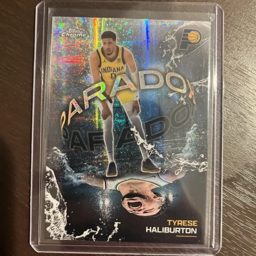 2025 Topps Chrome Update Tyrese Haliburton Base (RAW)