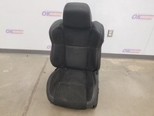 20 2020 Dodge Charger Rt Front Bucket Seat Black Leather Suede Left Driver