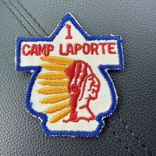 BSA Old 1940s Cut Edge Camp LaPorte Patch Buttes Area Council NorCal