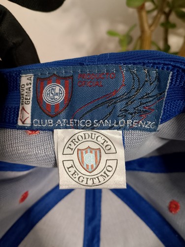 SAN LORENZO - Closed TRUCKER Hat - Cap - Blue - Official License Argentina. - Picture 5 of 11