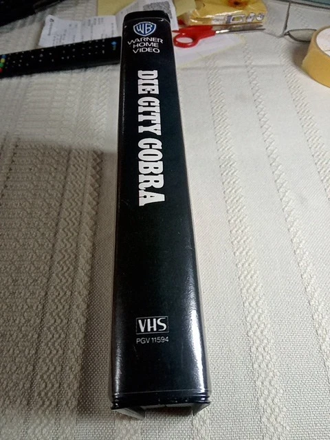 VHS Videokassette - City Cobra - ERSTAUFLAGE - WARNER - FSK18 - GROßBOX (100) - Bild 3 von 4