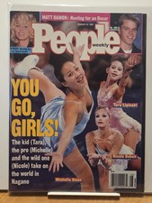 People Magazine February 1998 You Go Girls Michelle Kwan Ice Skating NEWSSTAND