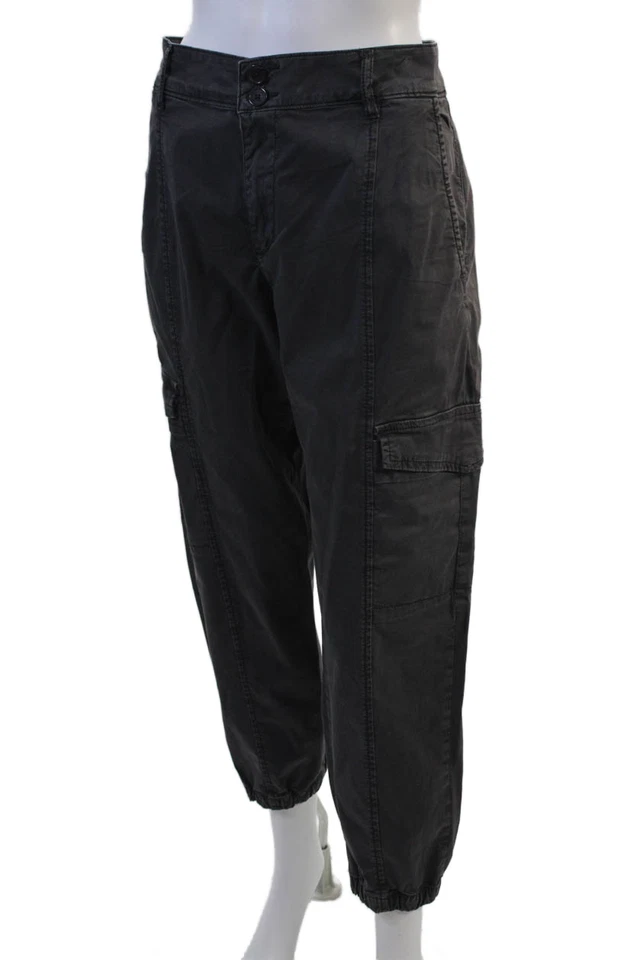 Sanctuary 男女通用深灰色工装慢跑裤棉质氨纶军装 31 码 — 第 2/4 张图片