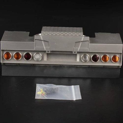 Metal 8 Round Light Tail Beam for 1/14 Tamiya RC Truck SCANIA R730 R620 R470 - Picture 2 of 11