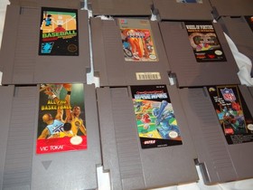 Nintendo NES Bundle Complete w/ 12 Games 2 Controllers Power & AV New 72 Pin