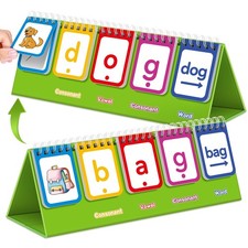 CVC Word Games,Phonics Flash Cards for Preschool Kindergarten