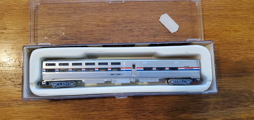 Coche de pasajeros Super Diner escala Con-Cor Amtrak 8401 en caja original con envío gratuito | Zustand: Used