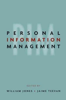 Personal Information Management - Paperback, by Jones William P.; - Acceptable