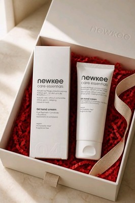 Newkee Handcreme (50Ml), Vegan, Handpflege Ohne Parfüm, Hand Cream Entwickelt Vo