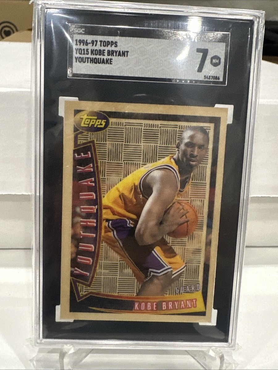 その他 1996-97 Topps Youthquake #YQ15 Kobe 1996-97 Topps Youthquake Kobe Bryant YQ15 Kobe Bryant SGC 7
