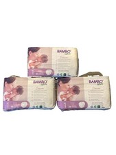 108 Count Bambo Nature Hypoallergenic Baby Diapers, Eco-Labelled Sustainable