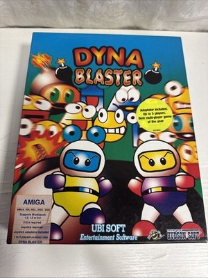 Dyna Blaster Bigbox Ubisoft Amiga Commodore CIB OVP
