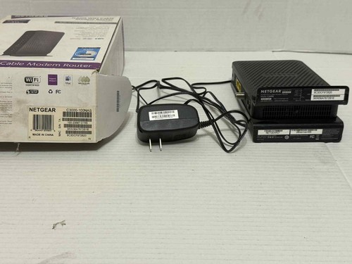 NETGEAR N300 WiFi Cable Modem Router C3000 802.11n DOCSIS 3.0 Xfinity Timewarner - Picture 3 of 5