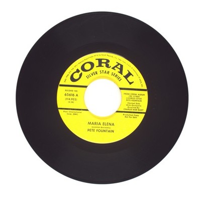 Pete Fountain - Maria Elena; Put On Your Old Grey Bonnet - Vinyl 45 RPM 7'' (VG)