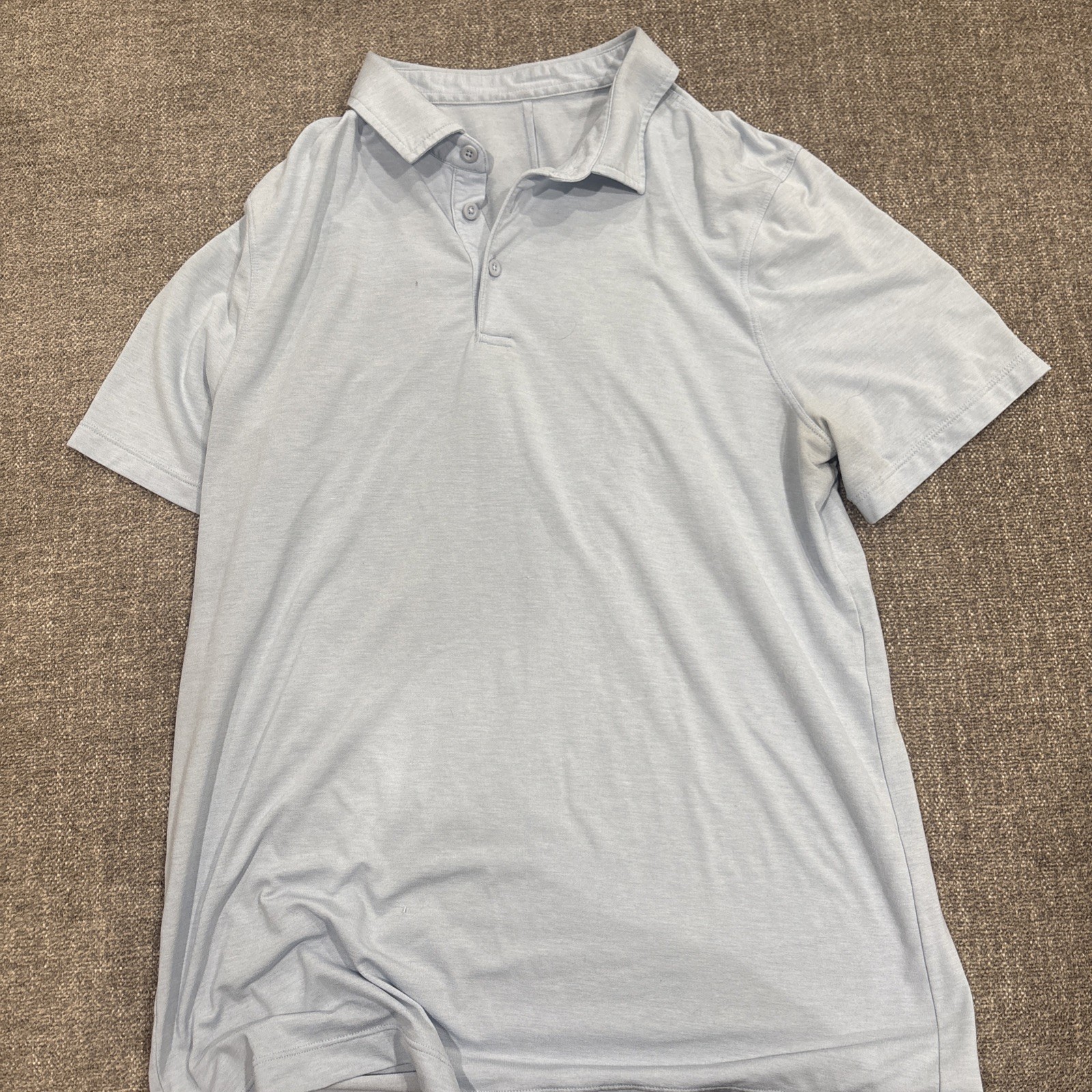 Lululemon Evolution Polo Medium Light Blue - image 1