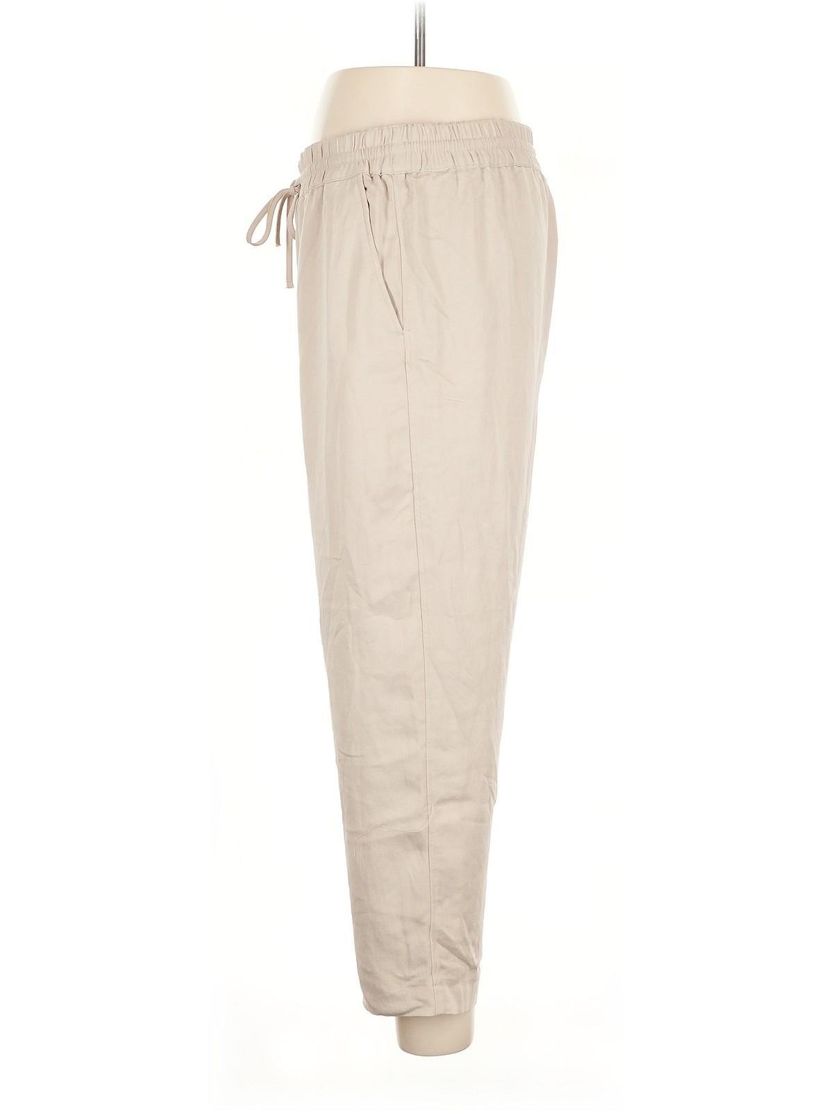 H&M Women Brown Casual Pants L thumbnail 4