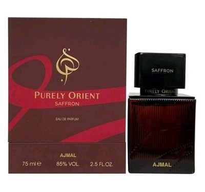 Purely Orient Saffron by Ajmal Perfume EDP 2.5oz New In Box 100% Authentic