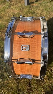 BDC British Drum Company Maverick Maple Snare Drum 14 x 6.5 Inch