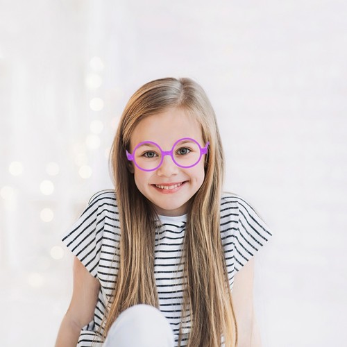 Assorted Color Round Glasses Frame Toys 10PCS for Kids Fun Party Props - Picture 3 of 12