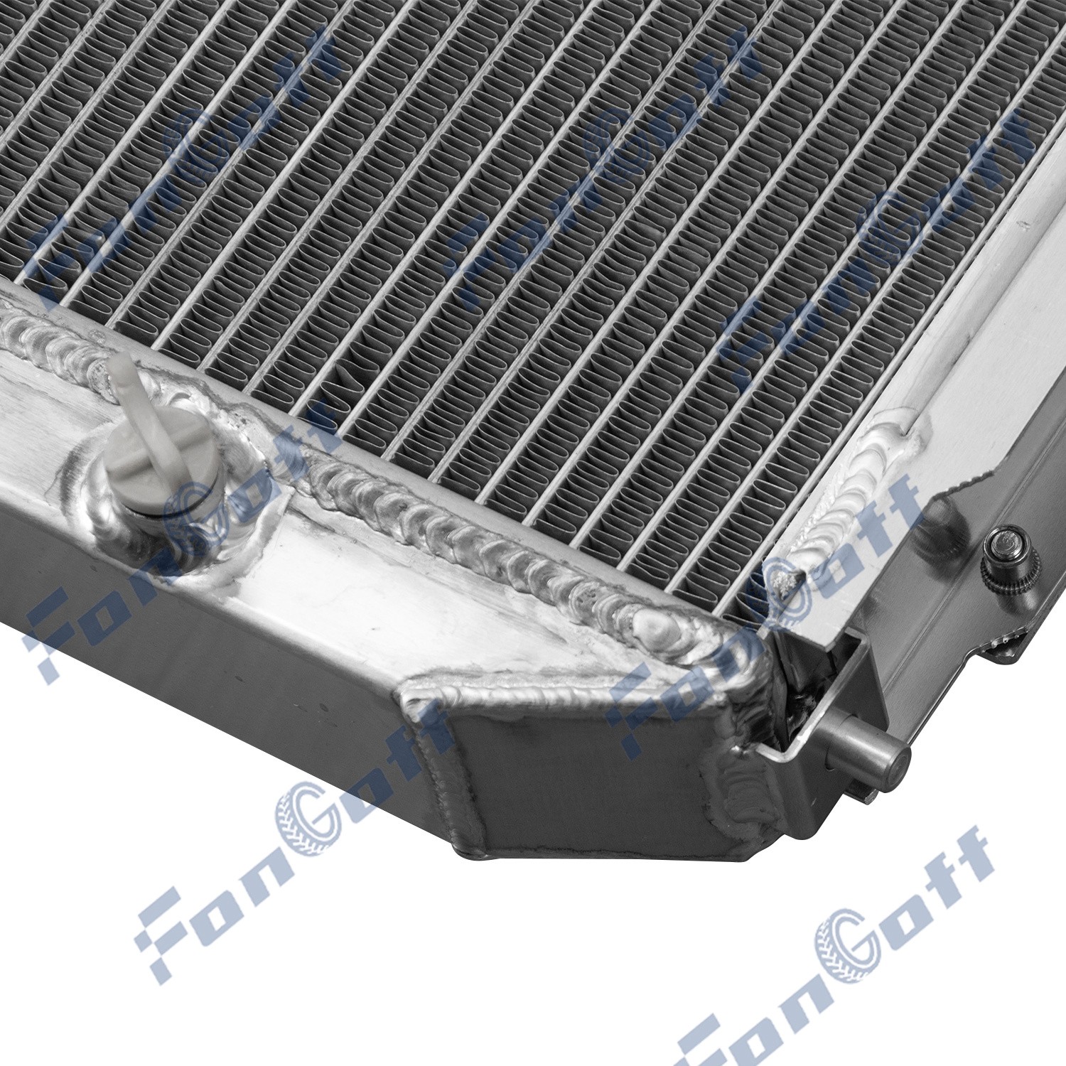 4-Row Aluminum Radiator Shroud Fan For 1984-1988 Nissan 300ZX Z31