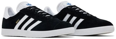 adidas Gazelle NUFC x Newcastle United FC Core Black White JR6353 Men's Size 8.5