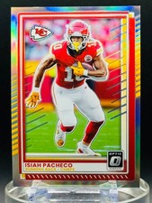 Isiah Pacheco - HOLO SILVER - 2025 Donruss Optic #147 - Kansas City Chiefs