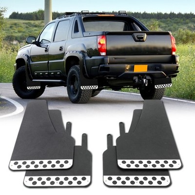 For Chevy Off-Road 4PCS Fender Mud Flaps Splash Guards Mudguards w/ Reflector