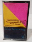 GOLD Promo James Taylor - Flag - Cassette Tape PCT 36058 Promotional CBS 
