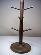 Mug Holder Tree, Coffee Cup Holder，Coffee Mug Tree with 6 Hooks