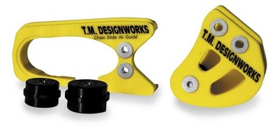 TM Design Works RCG-SMX-YL Factory Edition 1 Rear Chain Guide Yellow