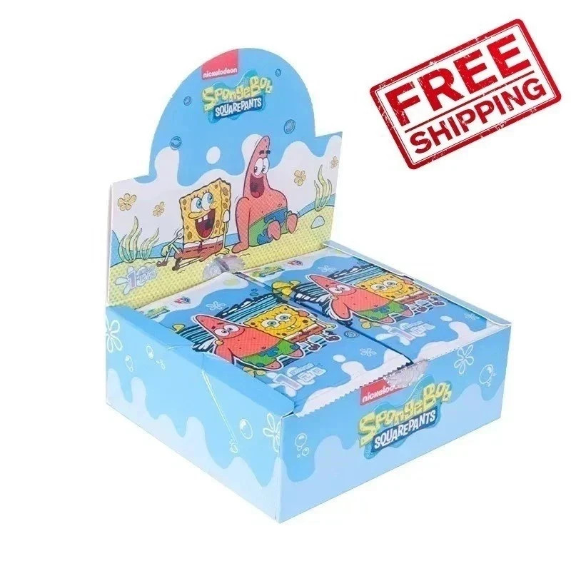 KB SpongeBob Card Mystery Box – 108 Pcs Sealed Trading Cards Collectible
