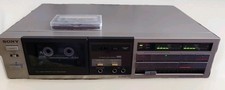 Vintage Sony TC-FX33 Stereo Cassette Deck Tapecorder   For Parts/As-Is WORKS  