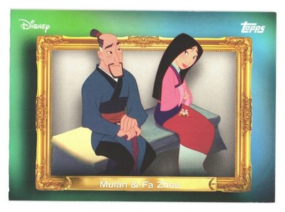 2026 Topps Disney Neon Family First FF-6 Mulan / Fa Zhou (Mulan)