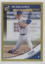 2018 Donruss Variations Press Proof Gold 61/99 Nolan Ryan (The Express) HOF e8a
