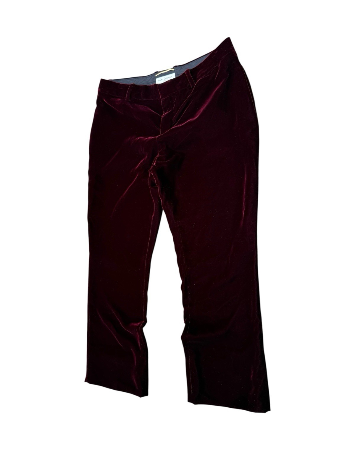 Pantalone donna raso Saint Laurent