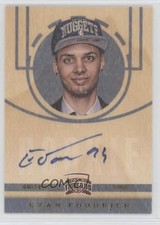 2012-13 Panini Threads Rookies Evan Fournier #220 Rookie Auto RC 0b1