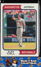 Alex Call 2023 Topps Heritage #354 Washington Nationals Rookie RC
