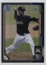 2015 Bowman Chrome Prospects Asia Exclusive Black Refractor Domingo German 5q6