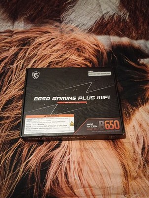 MSI B650 Gaming Plus WiFi Motherboard AMD B650 Socket AM5 ATX