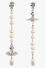 Vivienne Westwood Broken Pearl Orb Drop Earrings