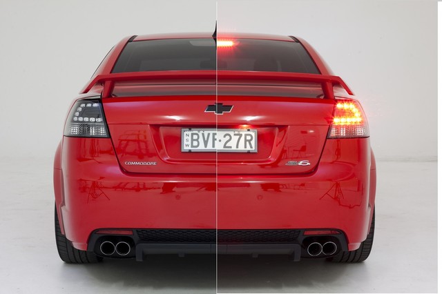 Led Black Tail Lights For Holden Commodore Ve Series 1 Series 2 Ss