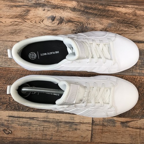 Adidas VS Pace White Low Top Lace Up Men’s Trainers - Size UK 8.5 / EU 42 2/3 - Picture 11 of 24