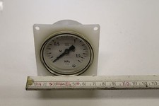 Pressure Gauge 0-1.6 MPa (~0-16 bar) Ø 60 mm M12x1.5 with Mount #AS-L