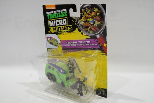 Teenage Mutant Ninja Turtles Micro Mutants Truck Shellraiser Van Bike SET a16 - Bild 18 von 24