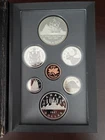 Canada Royal Canadian Mint 1987 .50 Proof Set Silver Dollar Coin Davis Strait