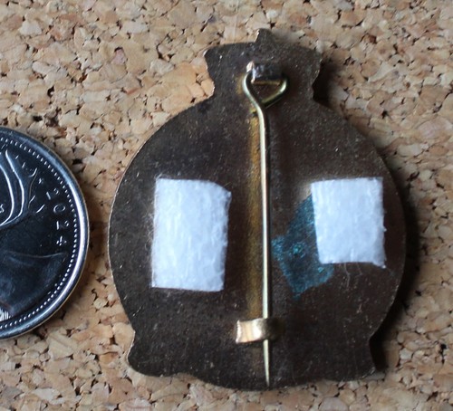 Vintage Royal Caledonian curling club 1975 Pin - Imagen 2 de 2
