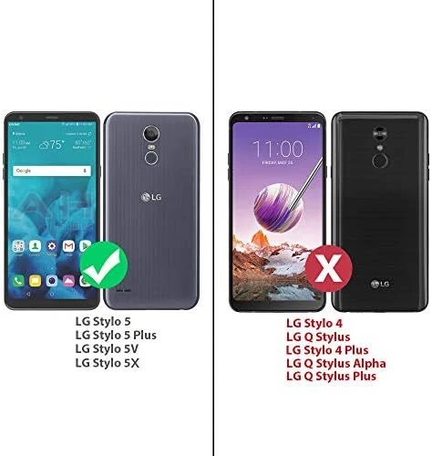 Phone Case Compatible with LG Stylo 5/LG Stylo 5 Plus/LG Stylo 5V/LG Stylo 5X Du