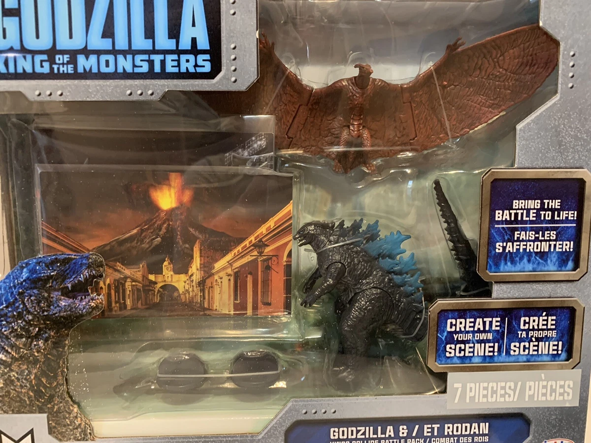 godzilla et rodan toy battle figure set godzilla king of the monsters